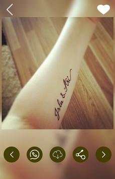 Name tattoo design screenshot 6