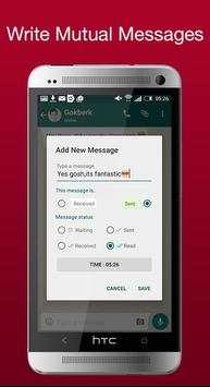 Fake Conversation for Whatsapp screenshot 3