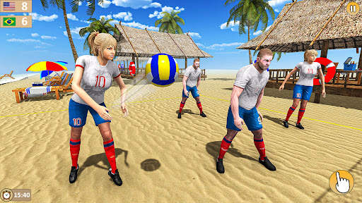 Volleyball 3D Champions Games screenshot 6