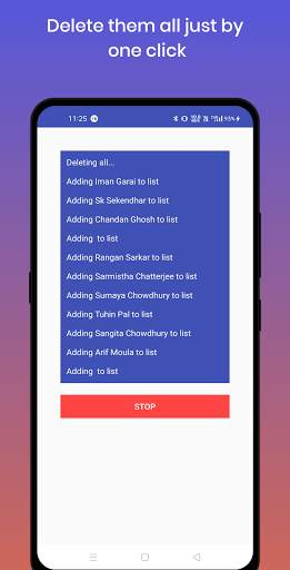 Delete Messages on Messenger a screenshot 4