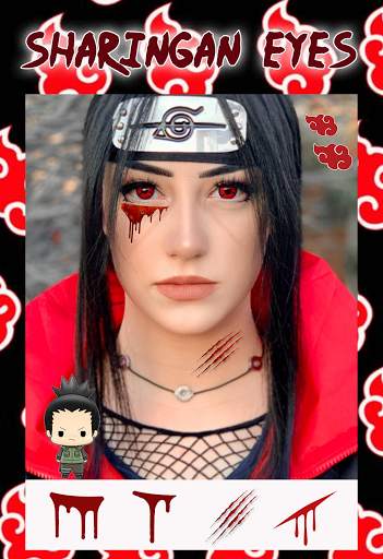 Real Sharingan Eyes Camera Photo Editor screenshot 3