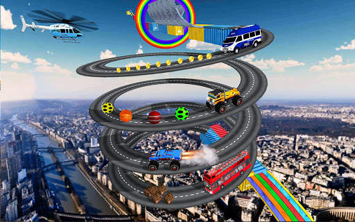 Mega Ramps Super Ultimate-Races Car Stunts Racing screenshot 1