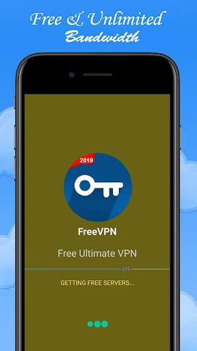 VPN Fast , Unlimited and Secure Hotspot screenshot 1