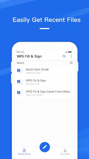 WPS PDF Fill & Sign screenshot 1