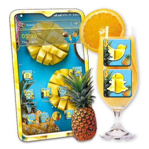 Pineapple Launcher Theme 1.0.0