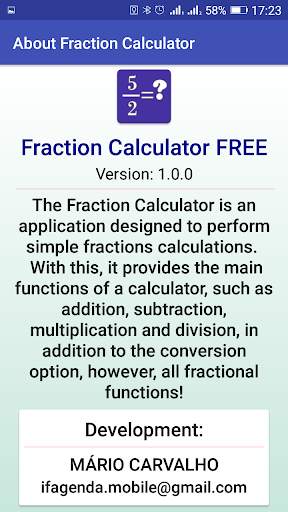 Fraction Calculator FREE 6 تصوير الشاشة