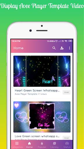 Free AV Player Template - Template Downloader screenshot 1