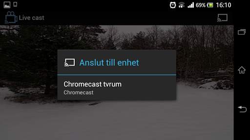 Live cast - IP webbkamera screenshot 2
