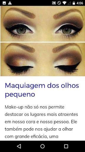 Curso De Maquiagem Dos Olhos screenshot 4