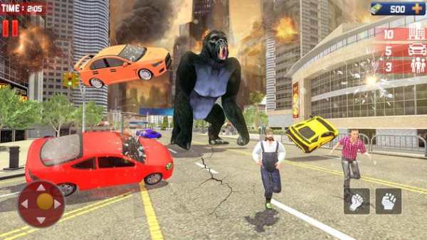 Angry Gorilla Casino City Rampage Simulator screenshot 2