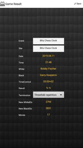 Blitz Chess Clock Free screenshot 12