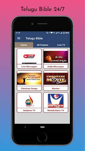 Telugu Bible screenshot 1