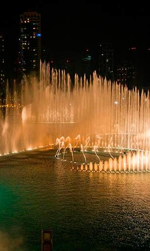 Dubai Fountain Live Wallpaper screenshot 3