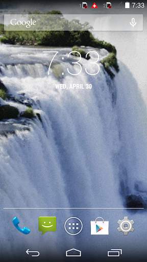 Waterfall Live Wallpaper screenshot 5