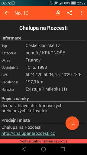 Turistické Známky screenshot 4
