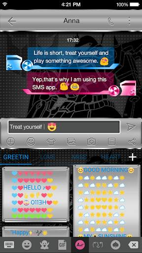 Emoji Keyboard - Auto Robot screenshot 7