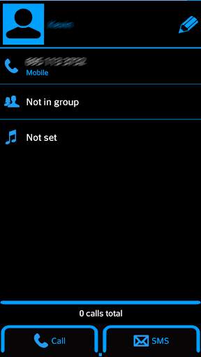 THEME NEON BLUE FOR EXDIALER screenshot 4