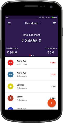 Budget - Expense manager screenshot 1