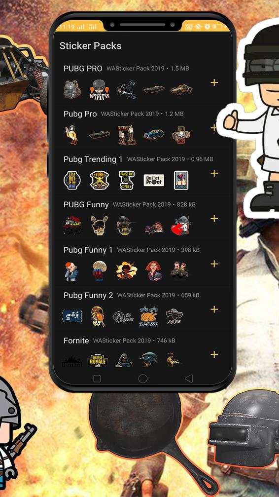 PUBG Stickers 2020 screenshot 2