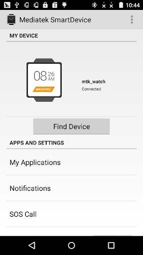 Mediatek SmartDevice Guia screenshot 1