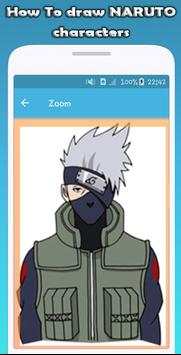 How To Draw Naruto Characters screenshot 3