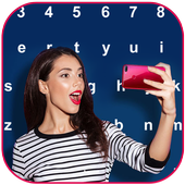 Best Selfie Pic Keyboard Changer icon