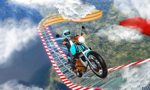 Bike Stunt Trail Simulator - Moto Racing Game screenshot 3