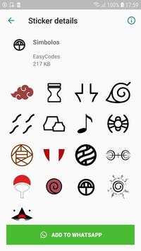 Stickers Naruto screenshot 7