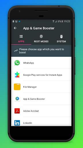 App & Game Booster { Root } screenshot 3