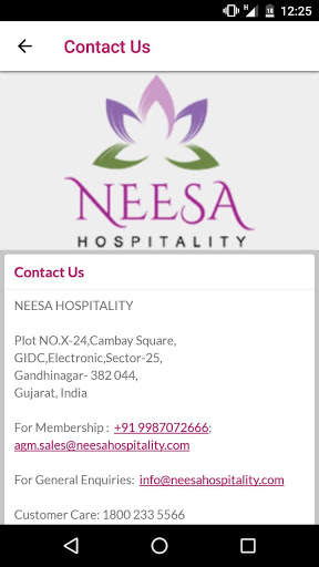 Neesa Hospitality screenshot 4