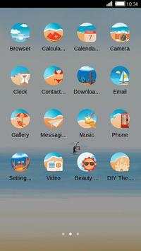 Pure Sea White Theme HD screenshot 3