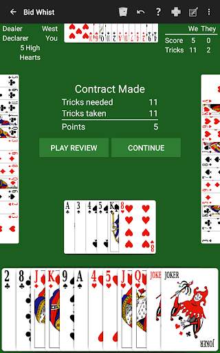 Bid Whist by NeuralPlay screenshot 11