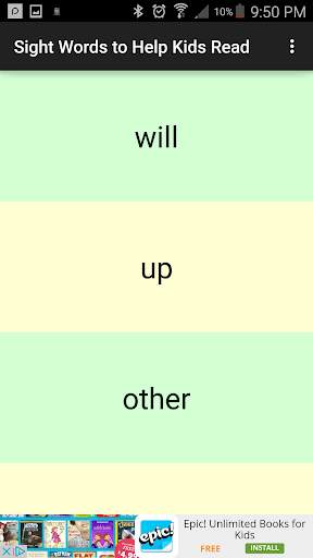 Sight Words to Help Kids Read screenshot 5