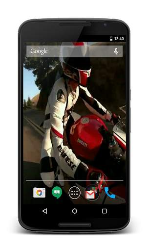 Motorcycle Live Wallpaper screenshot 5