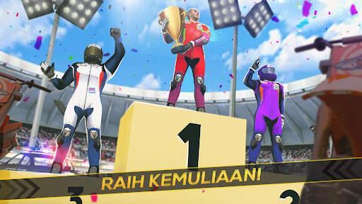 Real Sepeda Motor Cross: Balap screenshot 8