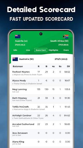 Live Cricket Match: Cric Score screenshot 7