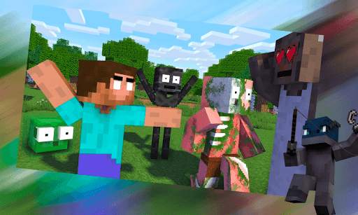 Monster School Mod for Minecraft PE screenshot 2