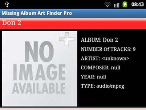 Missing Album Arts Finder Beta screenshot 1