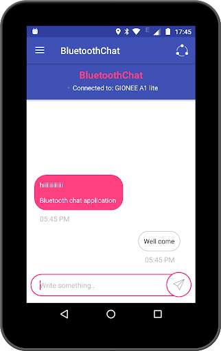 Bluetooth Chat (Messenger) screenshot 11