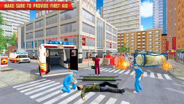 Ambulance Rescues 3D screenshot 3