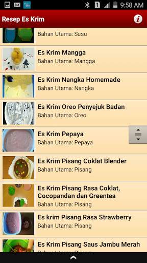 Resep Es Krim screenshot 4