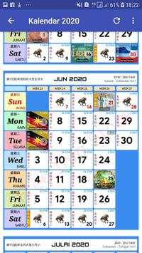 Kalendar Kuda 2020 screenshot 3