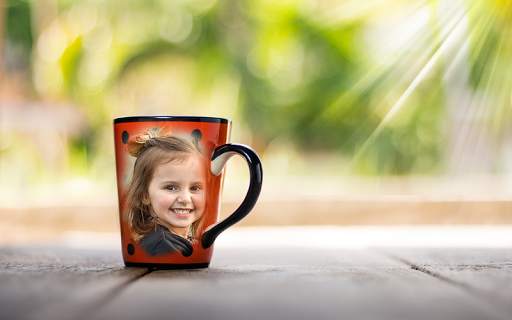 Cup Photo Frames - Photo on Coffee Cup screenshot 1
