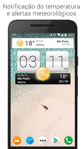 Sense V2 Flip Clock & Weather screenshot 10