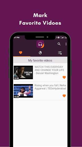 Background Music Player for Online Videos screenshot 2