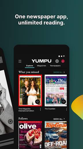 YUMPU Magazines and Newspapers screenshot 2