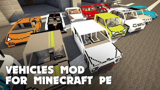 Vehicles Mod for Minecraft PE screenshot 1