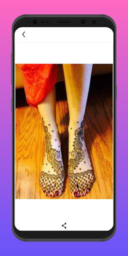 Foot/Feet Mehndi Designs screenshot 4
