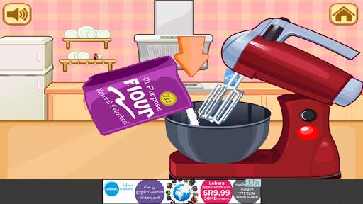 Child game Pizza mak screenshot 1