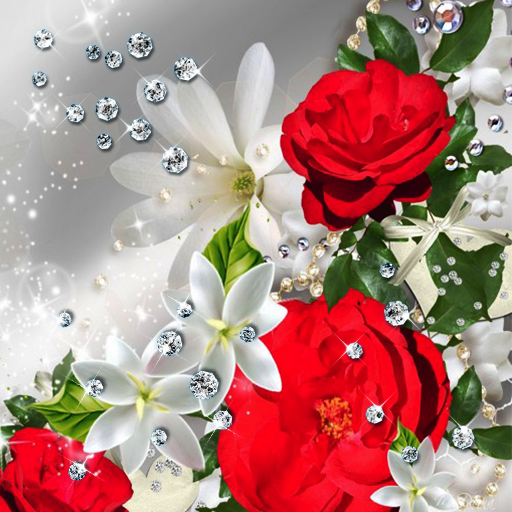 Diamond Rose HD Wallpapers icon